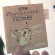 A blurry pic of Pocket Pikachu Colour's User Manual