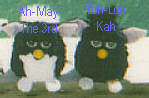 Ah-May and Toh-Loo Kah Furby