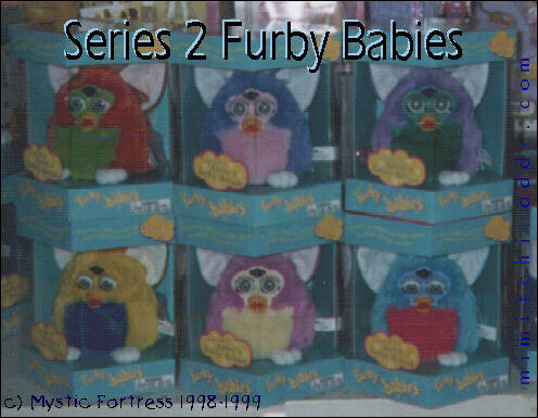 generation series 2 Furby baby new colors, new release