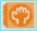 raised hand attention icon