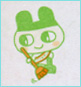 mametchi sweeping up